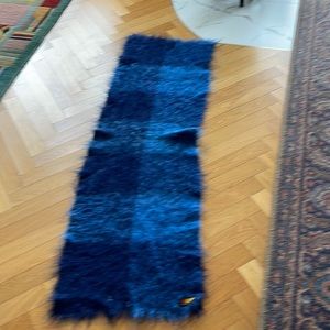 100 Mohair scarf Belgian. Sz 19x63.